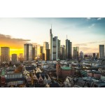 Fototapetai "Cityscape in Frankfurt Fototapetai | Colorbee.lt